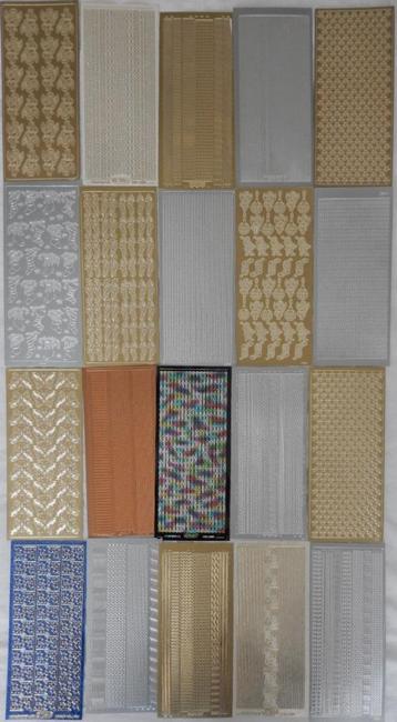 20 "Hobbydots" stickervellen o.a. Kerst en Feestdagen beschikbaar voor biedingen