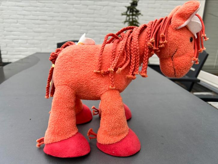 Pluche paard van Happy Horse., Kinderen en Baby's, Speelgoed | Knuffels en Pluche, Zo goed als nieuw, Paard, Ophalen of Verzenden