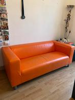 Ikea KLIPPAN bank oranje + hoes, Huis en Inrichting, Ophalen, Gebruikt, 150 tot 200 cm, Tweepersoons