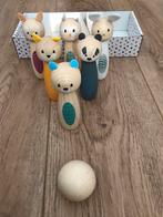 Houten kegelspel leeftijd 2+, Ophalen of Verzenden, Zo goed als nieuw, Jongen of Meisje