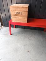 Houten kist kistje opbergkist, Ophalen, Gebruikt, Minder dan 50 cm, Minder dan 50 cm
