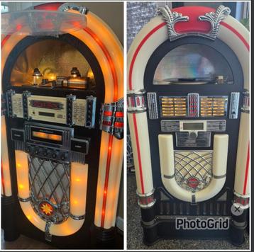 Gezocht. Dergelijke jukeboxen met defect/beschadigingen  beschikbaar voor biedingen