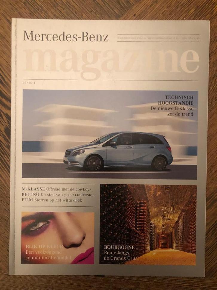Mercedes-Benz Magazine Q3 2011 nieuwe ML / M en B klasse!, Boeken, Auto's | Folders en Tijdschriften, Nieuw, Mercedes, Ophalen of Verzenden
