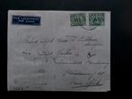 Envelop verstuurd Utrecht naar New York in 1941 (L123), Postzegels en Munten, Brieven en Enveloppen | Nederland, Ophalen of Verzenden