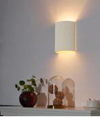 2x Qazqa wandlamp ovaal wit, Ophalen of Verzenden, Nieuw