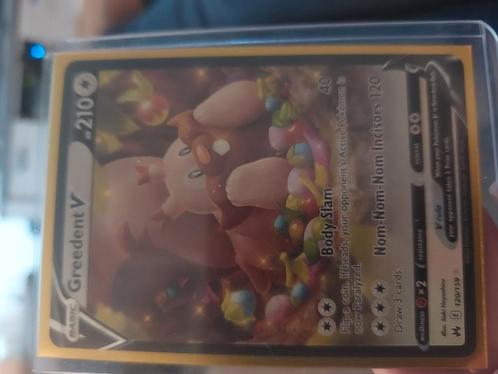 Greedent 120/159, Hobby en Vrije tijd, Verzamelkaartspellen | Pokémon, Zo goed als nieuw, Losse kaart, Ophalen of Verzenden