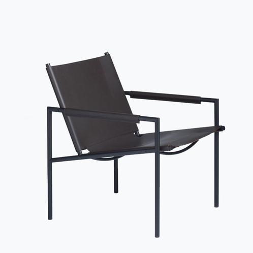 Fauteuil SZ 02 (tuigleer) van Spectrum, Huis en Inrichting, Fauteuils, Nieuw, Leer, Metaal, 75 tot 100 cm, 75 tot 100 cm, Ophalen