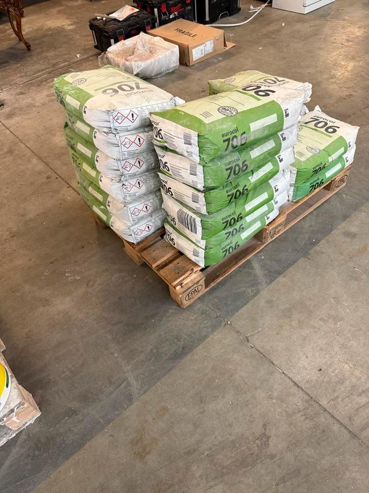 Eurocol 706 Voegmortel - Nieuwstaat!, Doe-het-zelf en Verbouw, Tegels, Nieuw, Overige typen, Overige materialen, Minder dan 20 cm