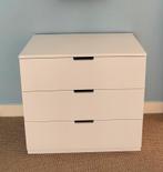 IKEA Nordli ladekast wit 3 of 6 lades, Ophalen, 50 tot 100 cm, Zo goed als nieuw, 3 of 4 laden