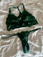 Groene lingerie set, Ophalen of Verzenden, Groen, Setje