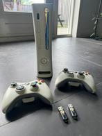 Xbox 360, Spelcomputers en Games, Spelcomputers | Xbox 360, Met 2 controllers, Gebruikt, Ophalen of Verzenden, 20 GB