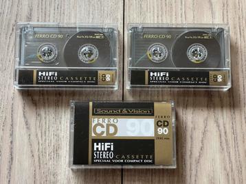 Ferro CD 90 - HiFi stereo cassette - 3 bandjes beschikbaar voor biedingen