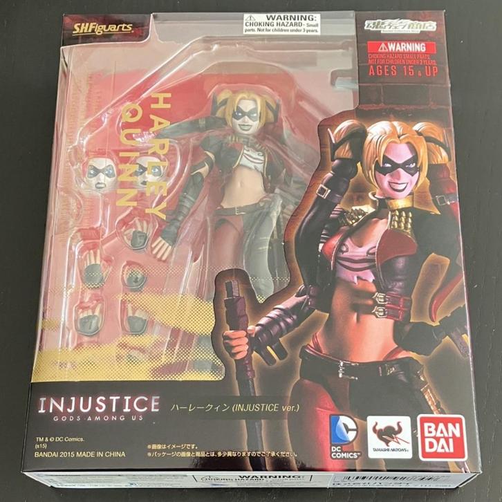 Harley Quinn (Injustice version) - S.H.Figuarts, Verzamelen, Poppetjes en Figuurtjes, Nieuw, Ophalen of Verzenden
