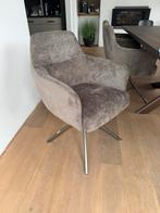 Stoel Bowie - Movie stof Taupe - 6 stuks - € 660,-, Huis en Inrichting, Stoelen, Ophalen, Overige kleuren, Nieuw, Stof