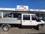 Ford Transit 350L 2.4TDdi DUBBEL CABINE/LUCHT|OPENLAAD BAK|, Gebruikt, Stoelverwarming, 4 cilinders, Wit