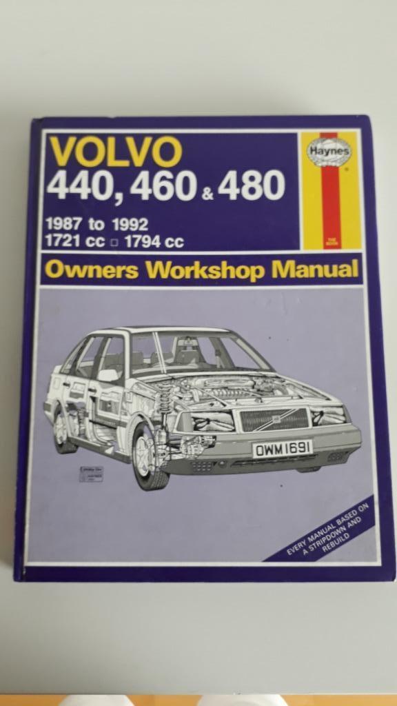 Haynes Owners Workshop manual VOLVO 440, 460, 480, Auto diversen, Handleidingen en Instructieboekjes, Ophalen