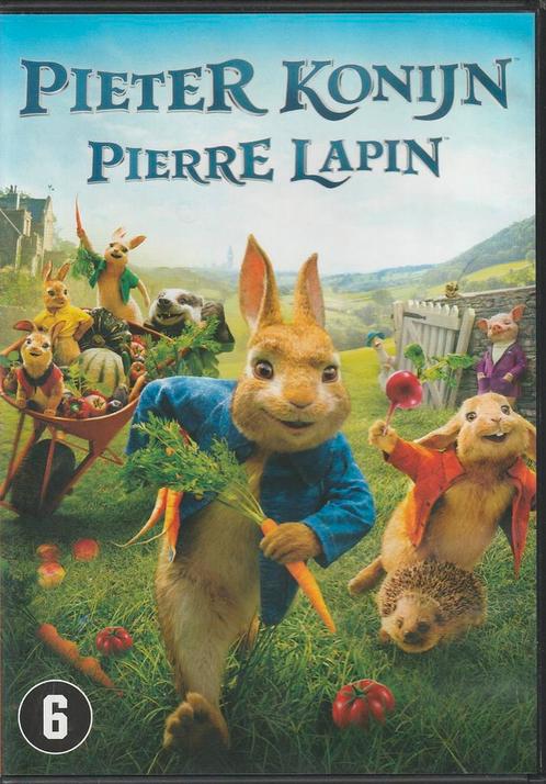 Pieter Konijn / Peter Rabbit (2018) NL dvd, Cd's en Dvd's, Dvd's | Avontuur, Zo goed als nieuw, Ophalen of Verzenden