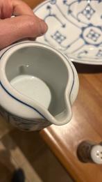 Melkan blau saks Kahla vintage, Antiek en Kunst, Antiek | Servies los, Ophalen of Verzenden