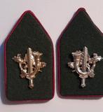 Setje 2mm kraagemblemen Limburgse Jagers, Verzamelen, Militaria | Algemeen, Ophalen of Verzenden