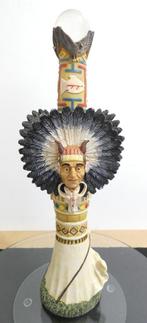 Native American beeld [1328], Verzamelen, Ophalen, Zo goed als nieuw, Overige typen