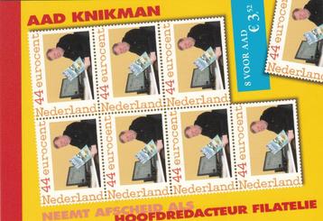 Nederland Persoonlijke Postzegelboekje Aad Knikman 2009 beschikbaar voor biedingen