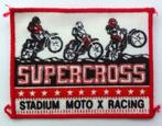 Supercross Stadium Moto x Racing patch badge opnaai embleem, Ophalen of Verzenden, Nieuw, Motoren