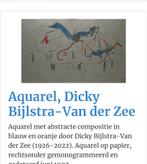 Schilderij DickyBijlstra - van der Zee, Antiek en Kunst, Kunst | Schilderijen | Modern, Ophalen of Verzenden