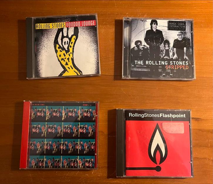Rolling Stones CD Set - 4 Albums, Cd's en Dvd's, Cd's | Pop, Gebruikt, 1980 tot 2000, Ophalen of Verzenden