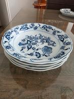 Blue Danube diep borden 4x, Ophalen of Verzenden