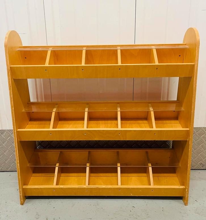 Vintage winkeltje vakkenkast Rolf schoolkast marktkraam, Kinderen en Baby's, Speelgoed | Houten speelgoed, Gebruikt, Meubelstuk of Keukentje