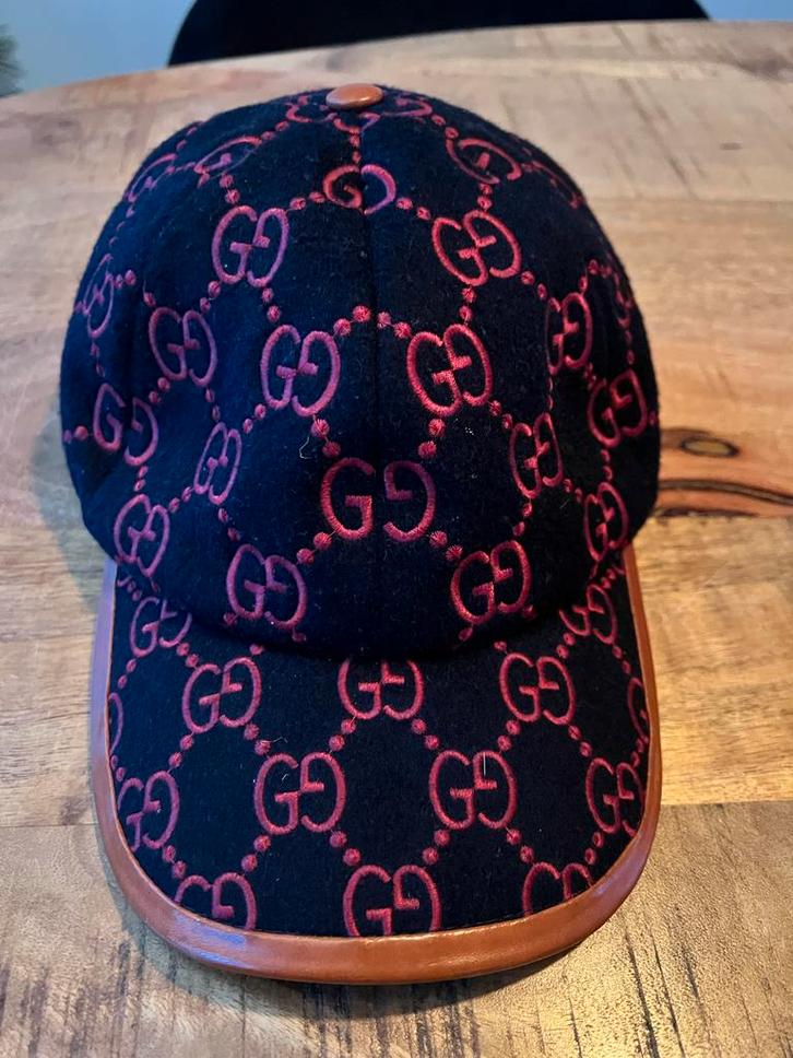 Originele Gucci GG Baseball Cap - XL, Kleding | Heren, Hoeden en Petten, Zo goed als nieuw, Pet, 60 cm (XL, 7½ inch) of meer, Ophalen of Verzenden