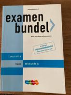 Examenbundel HAVO Wiskunde A 2022-2023, Ophalen of Verzenden, Zo goed als nieuw, HAVO, Wiskunde A