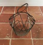 Antiek draad ijzeren slamandje sla zwierder eiermandje, Ophalen of Verzenden