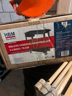 Nieuwe Gereedschapstrolley / Kar - HBM Deluxe 3-laags, Doe-het-zelf en Verbouw, Werkbanken, Ophalen of Verzenden, Nieuw, Minder dan 70 cm