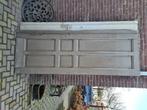 Antieke Dubbele deur Hoog ca 2.50 meter, Doe-het-zelf en Verbouw, Deuren en Horren, Ophalen, Gebruikt, 80 tot 100 cm, Binnendeur