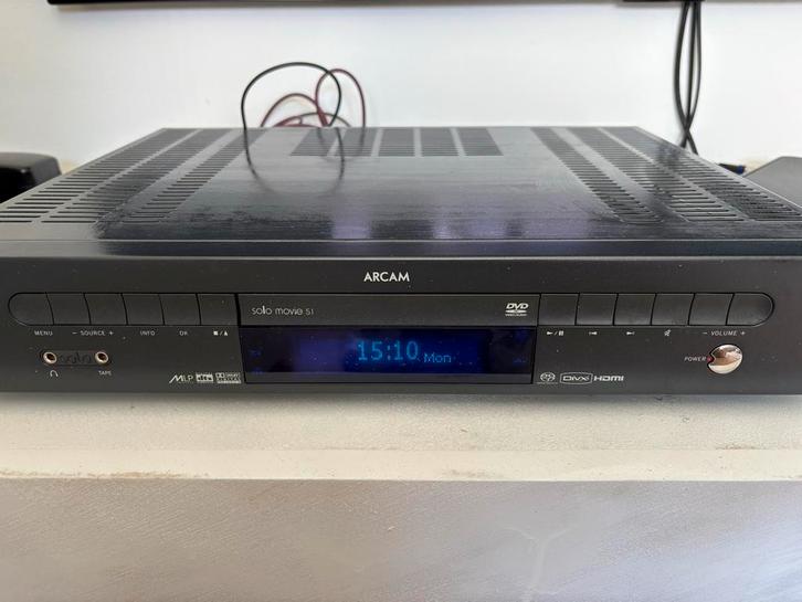 Arcam Solo Movie 5.1 MK1 DVD-speler, Audio, Tv en Foto, Versterkers en Receivers, Gebruikt, 5.1, 60 tot 120 watt, Overige merken