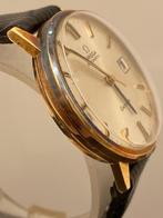 Omega Automatic Genève Date 14 Karaat Goud, Met bandje, Polshorloge, Omega, Goud
