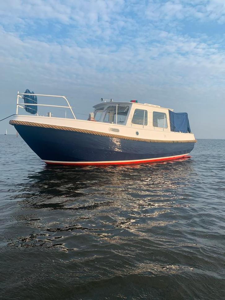 Kruiser/motorboot, Watersport en Boten, Motorboten en Motorjachten, Gebruikt, Staal, 6 tot 9 meter, Benzine, Binnenboordmotor