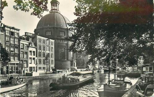 (304-237-035) Amsterdam Centrum, Singel, Verzamelen, Ansichtkaarten | Nederland, Noord-Holland, Verzenden