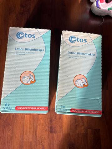 Etos Lotion Billendoekjes - Voordeelverpakking! beschikbaar voor biedingen