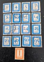 Nederland 1947-1958 - nvph P80-P106 - Portzegels -onvolledig, Postzegels en Munten, Postzegels | Nederland, Ophalen of Verzenden