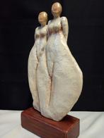 2 DAMES, beeld, keramiek, Verzamelen, Ophalen, Nieuw, Fantasy