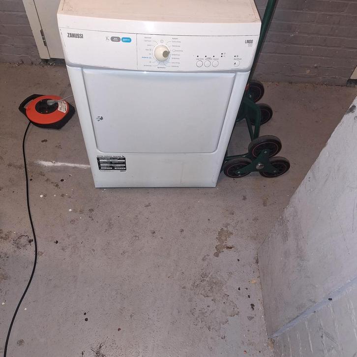 Zanussi Wasdroger ZTE7101PZ - Bezorging mogelijk!, Witgoed en Apparatuur, Wasdrogers, Gebruikt, Luchtafvoer, Voorlader, 6 tot 8 kg