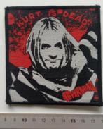 Nirvana Kurt Cobain mooie en vrij zeldzame patch used618, Gebruikt, Kleding, Verzenden