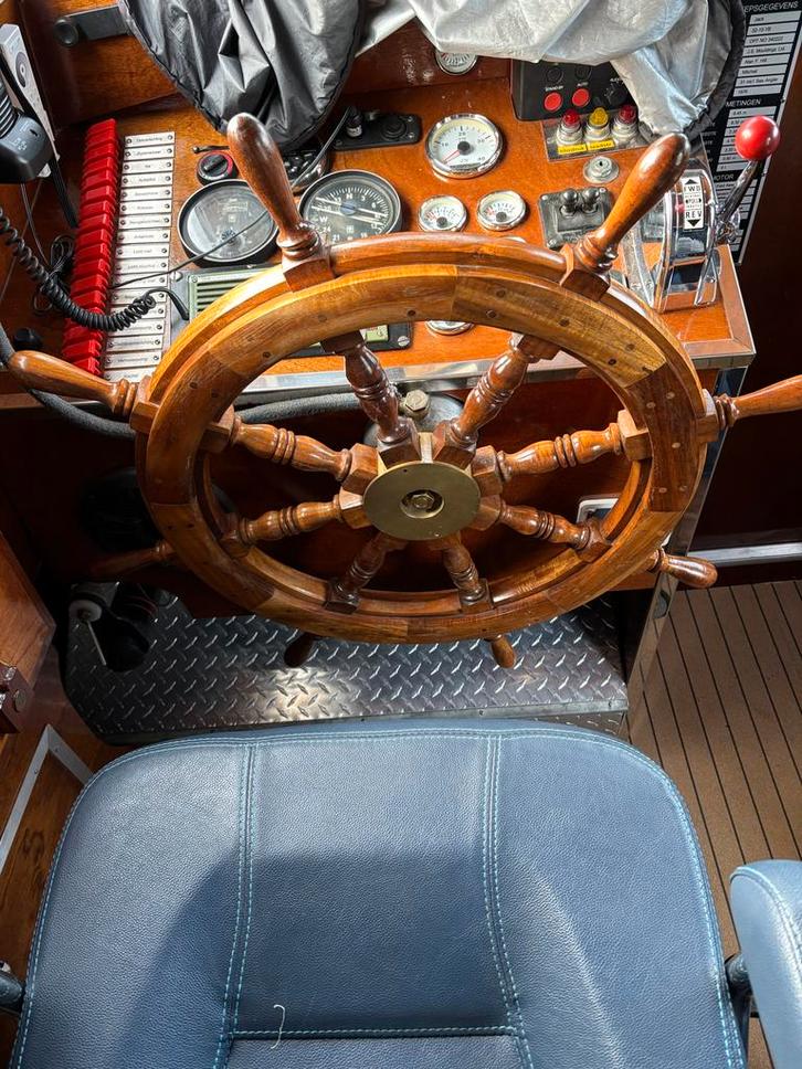 Mooi Klassiek Houten Stuurwiel, Watersport en Boten, Accessoires en Onderhoud, Zo goed als nieuw, Overige typen, Ophalen