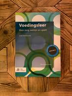 Voedingsleer voor zorg, welzijn en sport - Zo goed als nieuw, Boeken, Gezondheid, Dieet en Voeding, Ophalen of Verzenden, Zo goed als nieuw