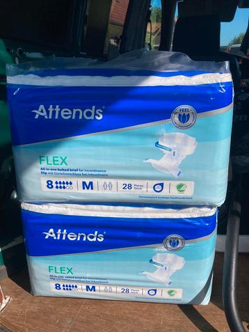 Attende flex 8 m incontinentie luiers maar medium  beschikbaar voor biedingen