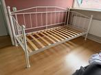 Mooi stalen stevig meiden bed, Ophalen, Gebruikt, 90 cm, Eenpersoons