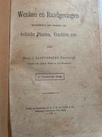 Indische Planten, Vruchten - 1915, Antiek en Kunst, Antiek | Boeken en Bijbels, Ophalen of Verzenden