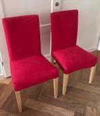 Ikea Hendriksdal stoelen, 2 voor samen €10, Huis en Inrichting, Stoelen, Ophalen, Gebruikt, Twee, Stof